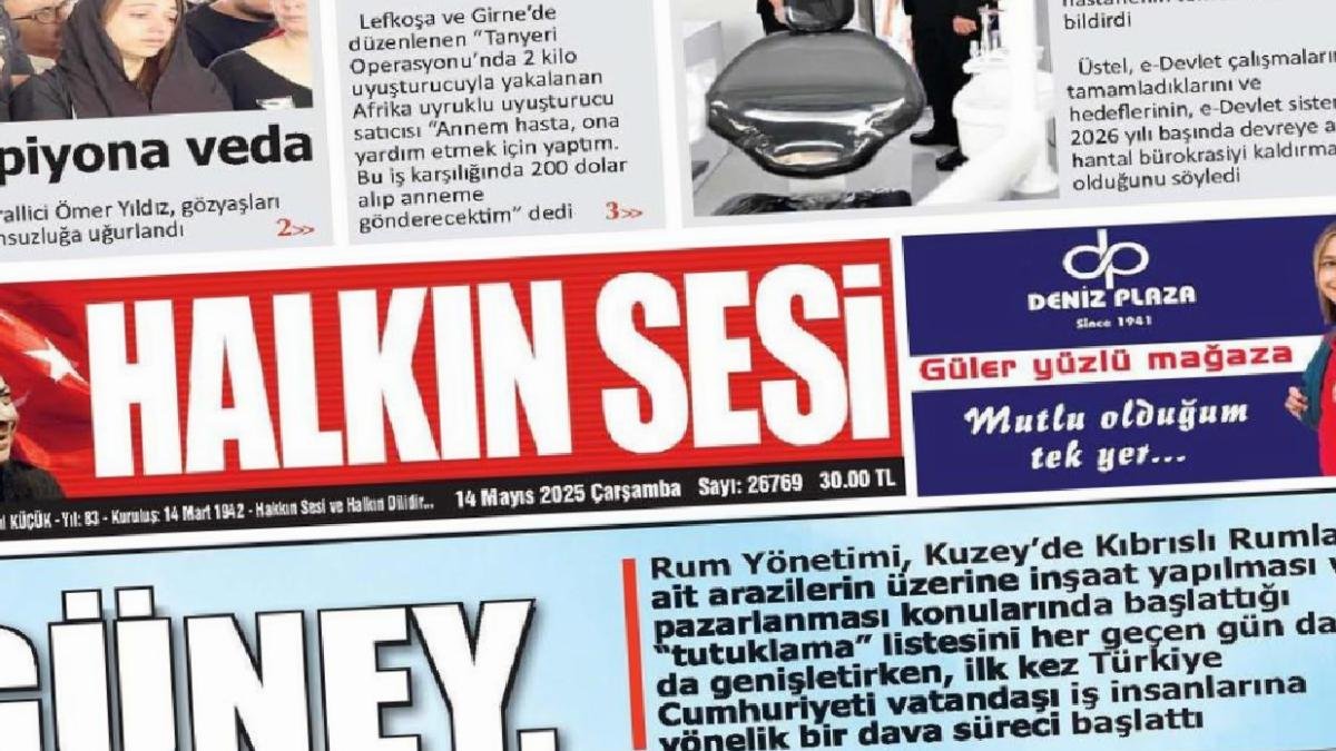 Bugünün Gazete Manşetleri - 14 Mayıs 2025