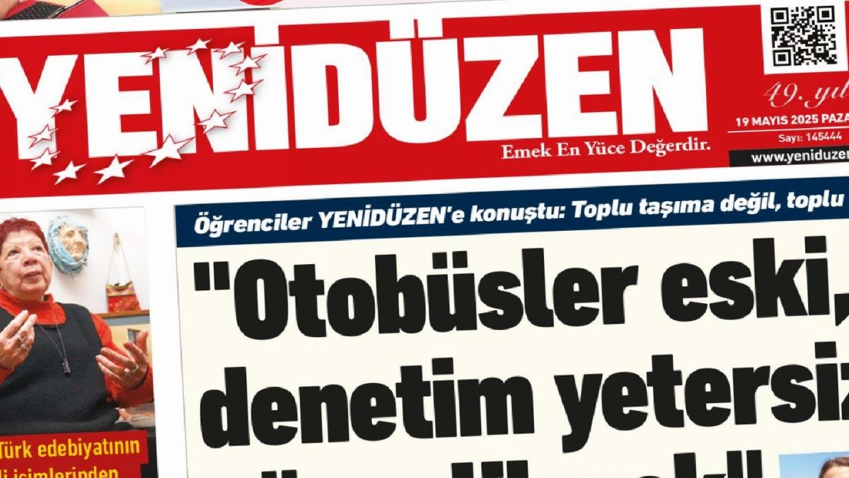 19 Mayıs 2025 KKTC Gazete Manşetleri