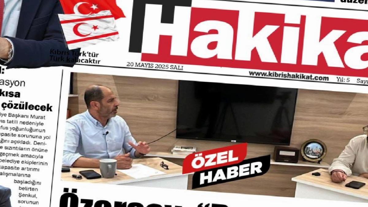 20 Mayıs 2025 Gününün Gazete Manşetleri ve En Önemli Haberleri