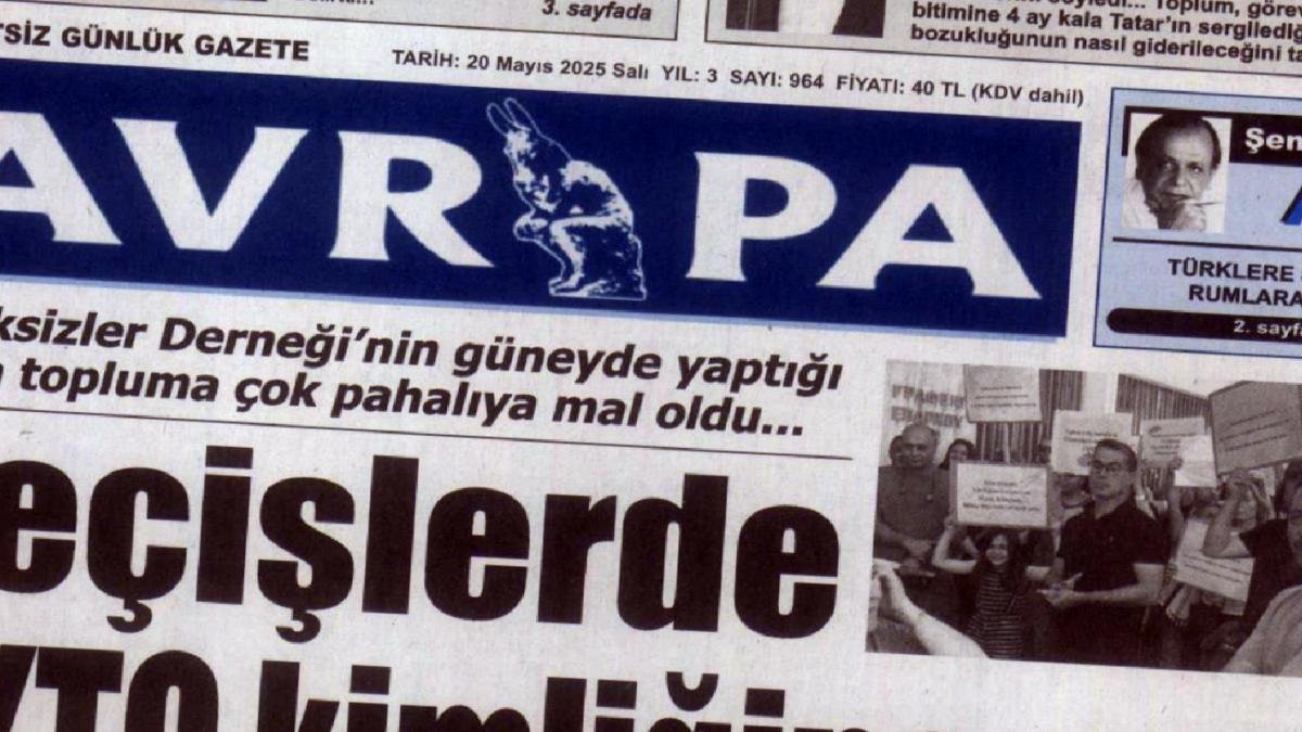 20 Mayıs 2025 Gününün Gazete Manşetleri ve En Önemli Haberleri