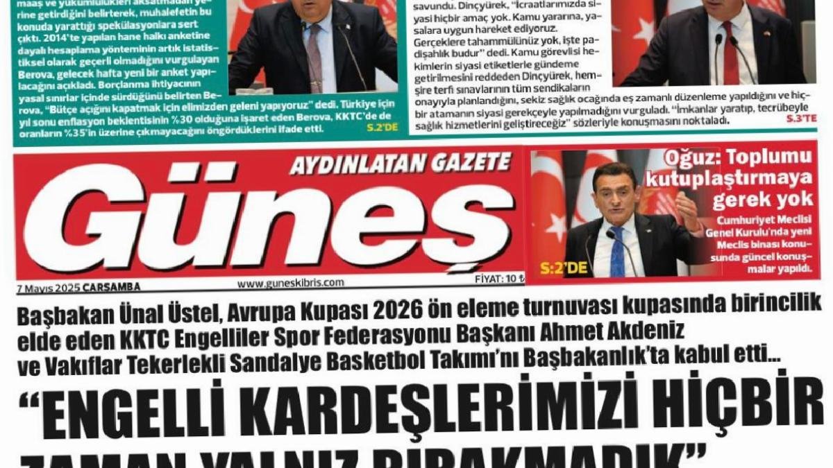 7 Mayıs 2025 Gazete Manşetleri