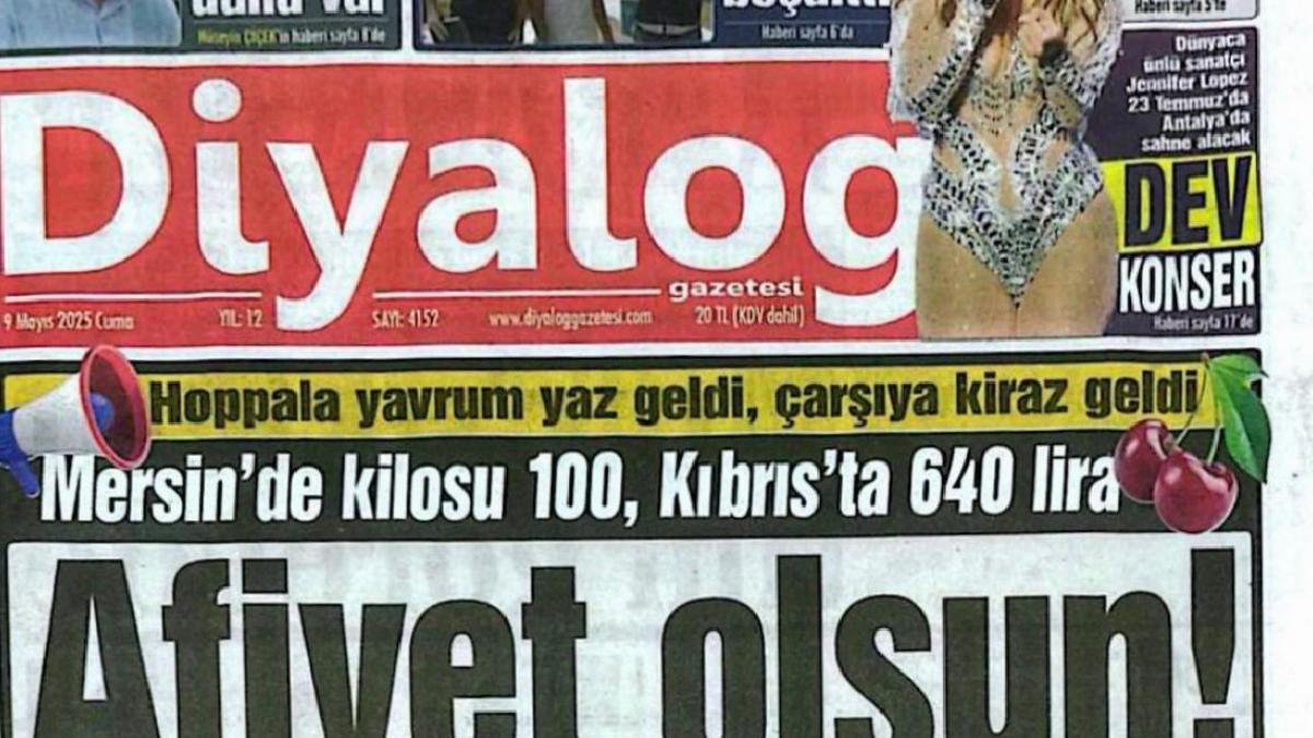 9 Mayıs 2025 Gazete Manşetleri