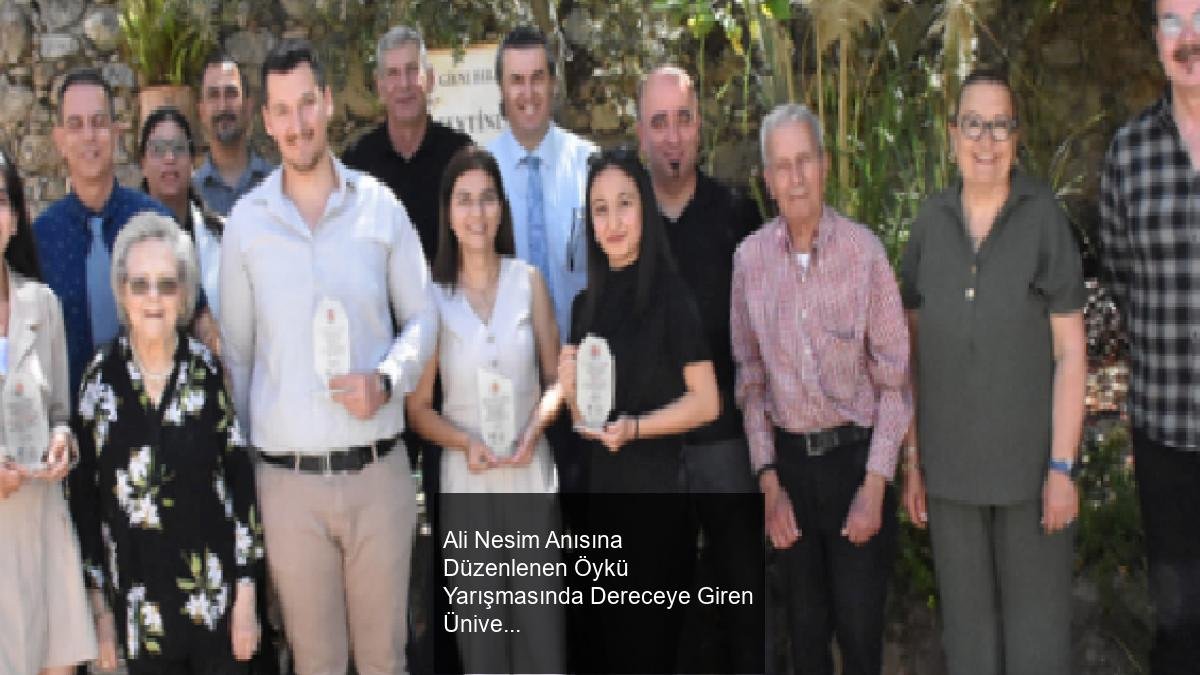 Ali Nesim Anısına Düzenlenen Öykü Yarışmasında Dereceye Giren Üniversite Öğrencilerine Ödüller Verildi