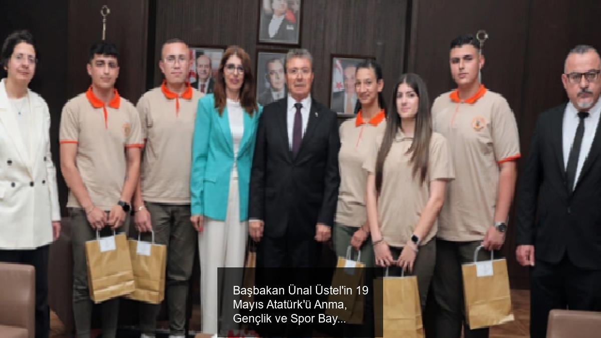 Başbakan Ünal Üstel'in 19 Mayıs Atatürk'ü Anma, Gençlik ve Spor Bayramı Kutlama Etkinlikleri Çerçevesinde Öğrencilerle Buluşması