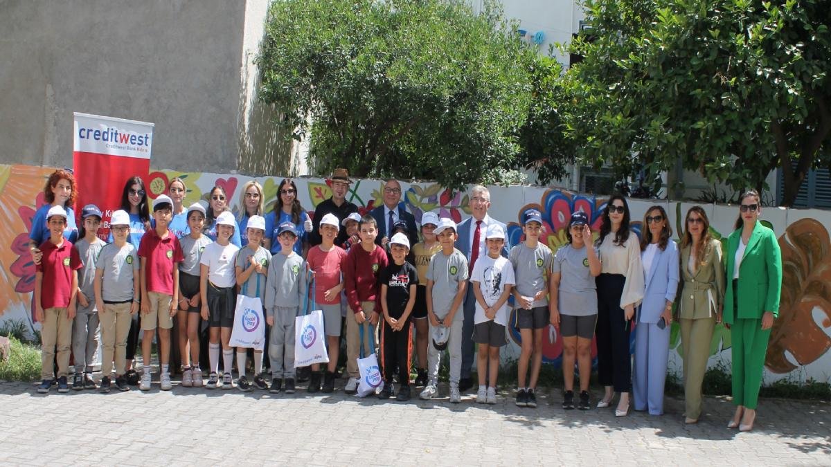 Creditwest Bank'tan Yeşil Okullar Projesi Kapsamında Önemli Destek