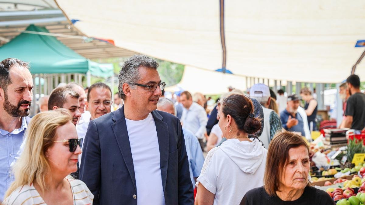 Güzelyurt'ta Vatandaşlarla Bir Araya Gelen Tufan Erhürman