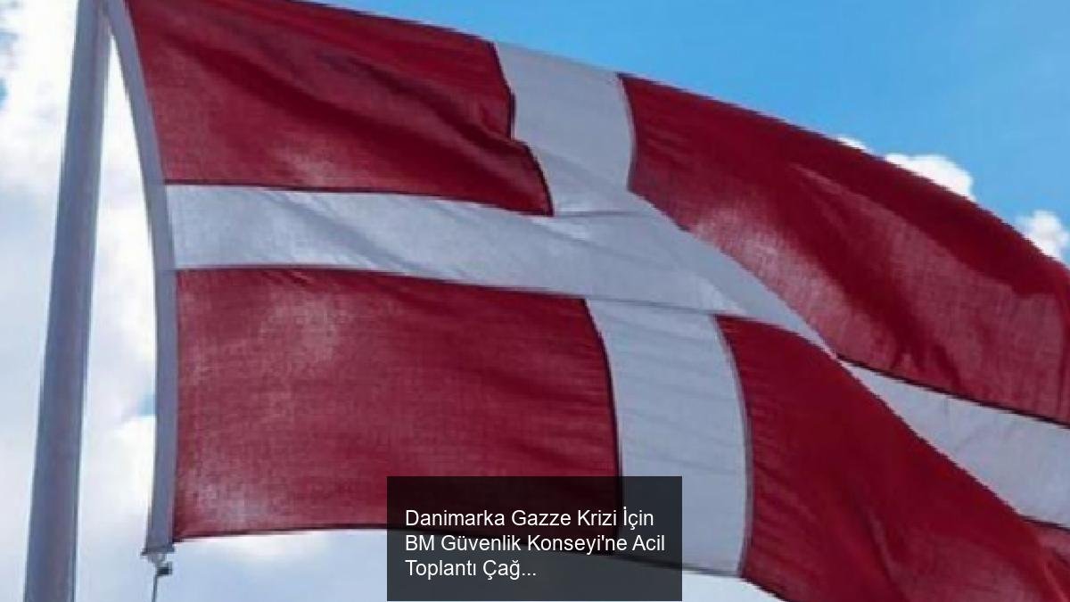 Danimarka Gazze Krizi İçin BM Güvenlik Konseyi'ne Acil Toplantı Çağrısı