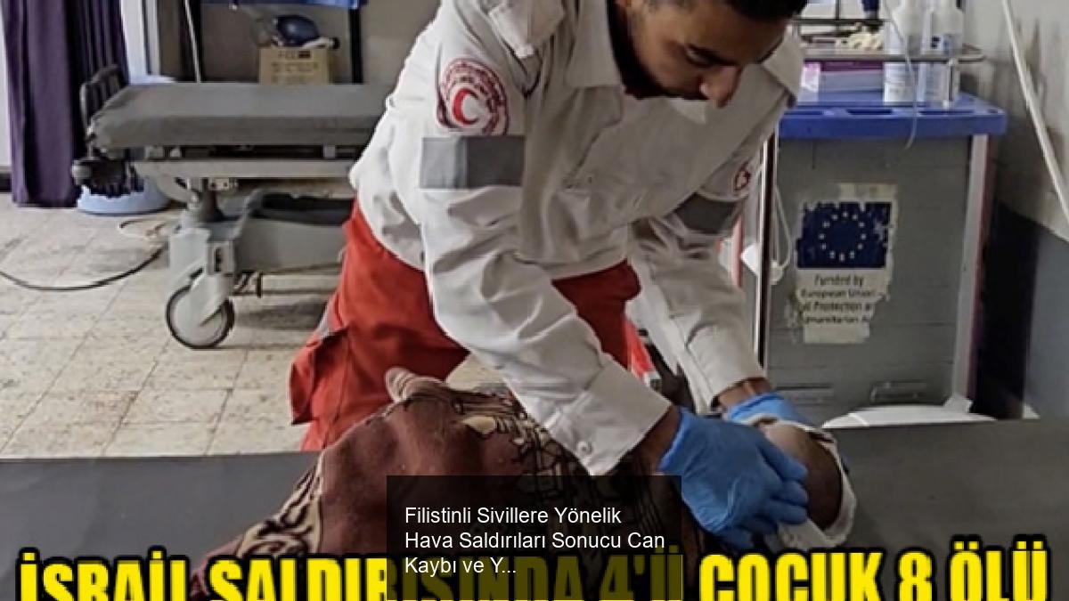 Filistinli Sivillere Yönelik Hava Saldırıları Sonucu Can Kaybı ve Yaralanmalar