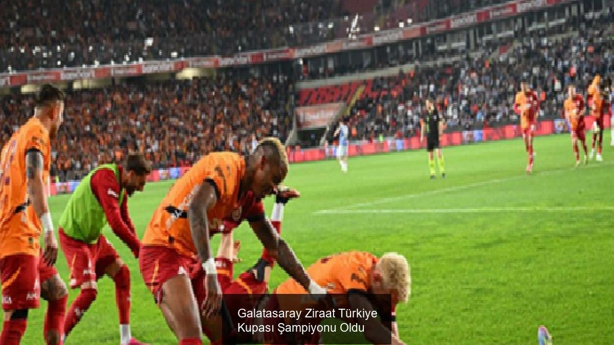 Galatasaray Ziraat Türkiye Kupası Şampiyonu Oldu