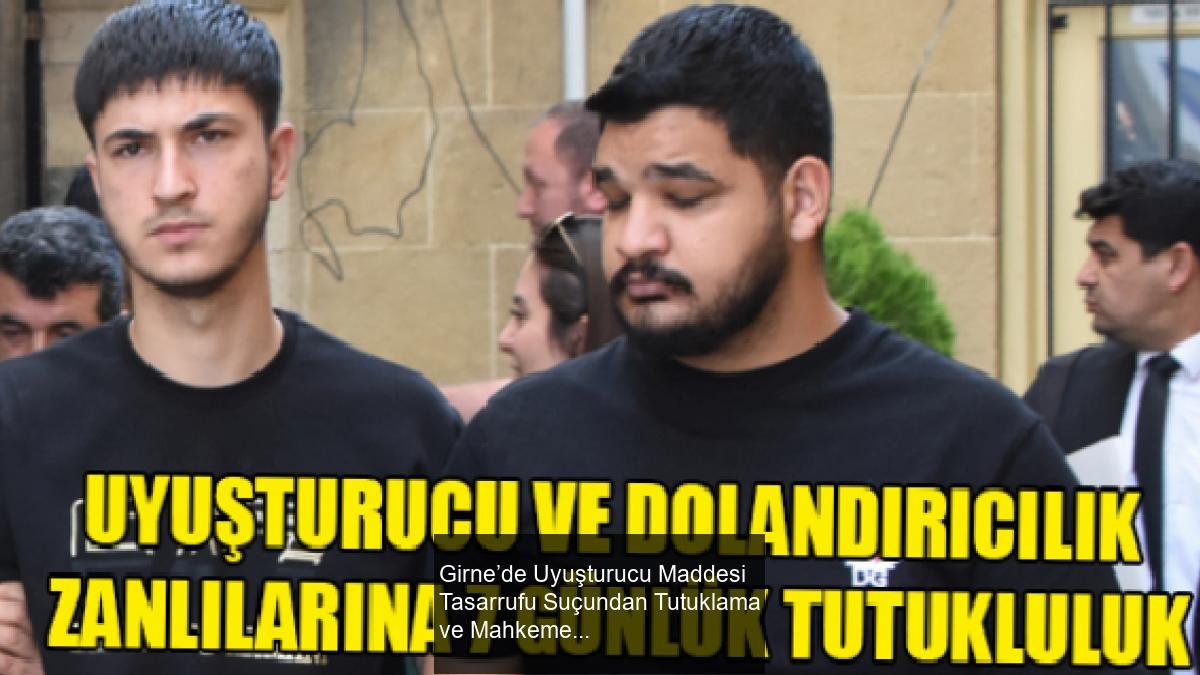 Girne’de Uyuşturucu Maddesi Tasarrufu Suçundan Tutuklama ve Mahkeme Süreci