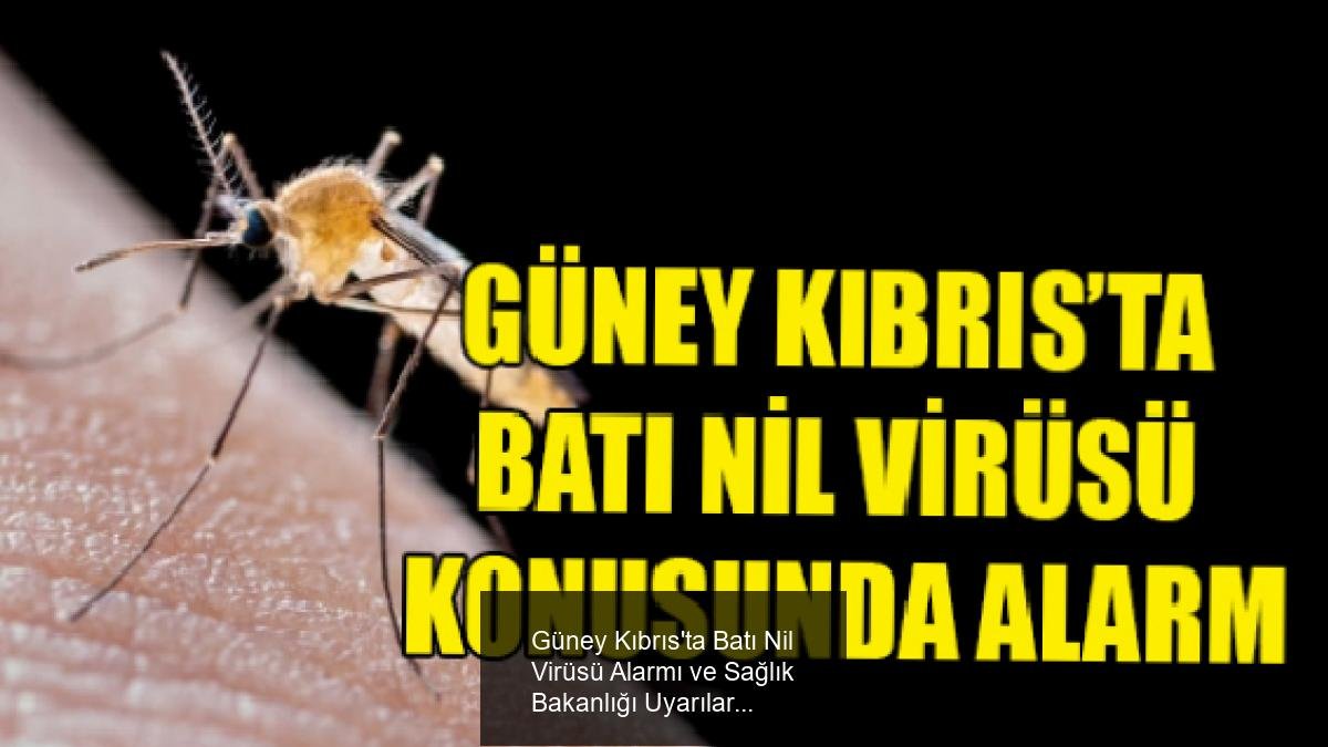 Güney Kıbrıs'ta Batı Nil Virüsü Alarmı ve Sağlık Bakanlığı Uyarıları