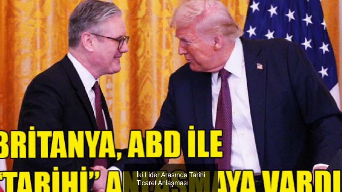 İki Lider Arasında Tarihi Ticaret Anlaşması