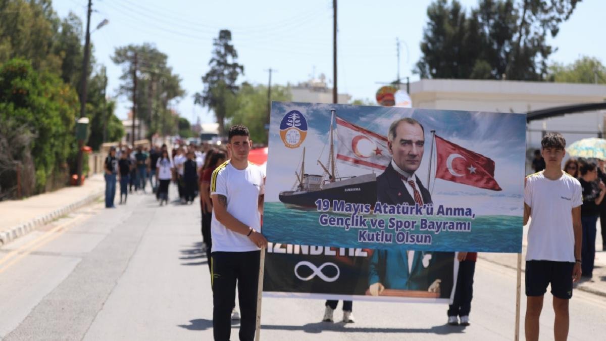 İskele Belediyesi'nden 19 Mayıs Atatürk'ü Anma, Gençlik ve Spor Bayramı Kutlaması