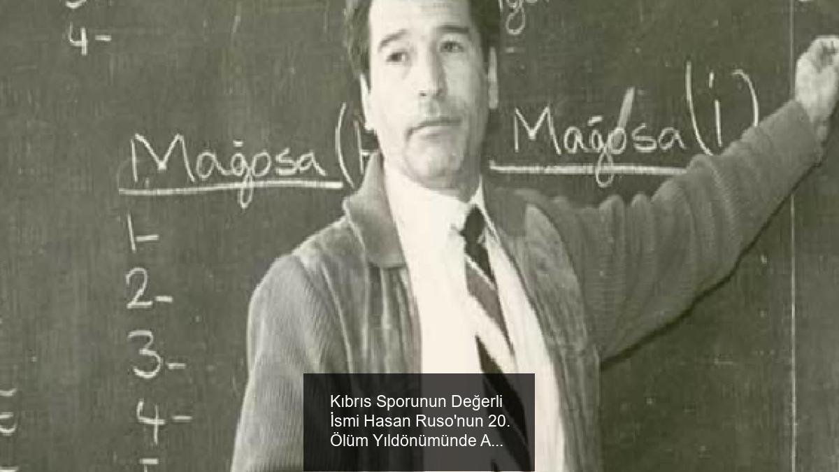 Kıbrıs Sporunun Değerli İsmi Hasan Ruso'nun 20. Ölüm Yıldönümünde Anılması