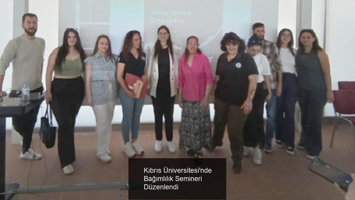 Kıbrıs Üniversitesi'nde Bağımlılık Semineri Düzenlendi