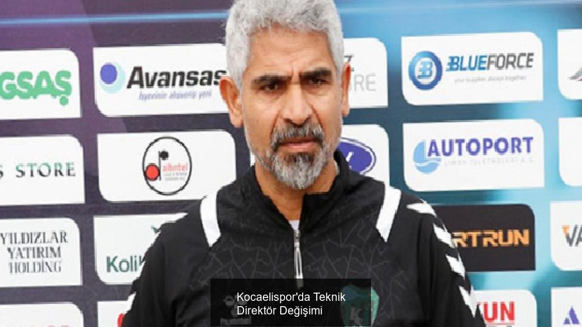 Kocaelispor'da Teknik Direktör Değişimi