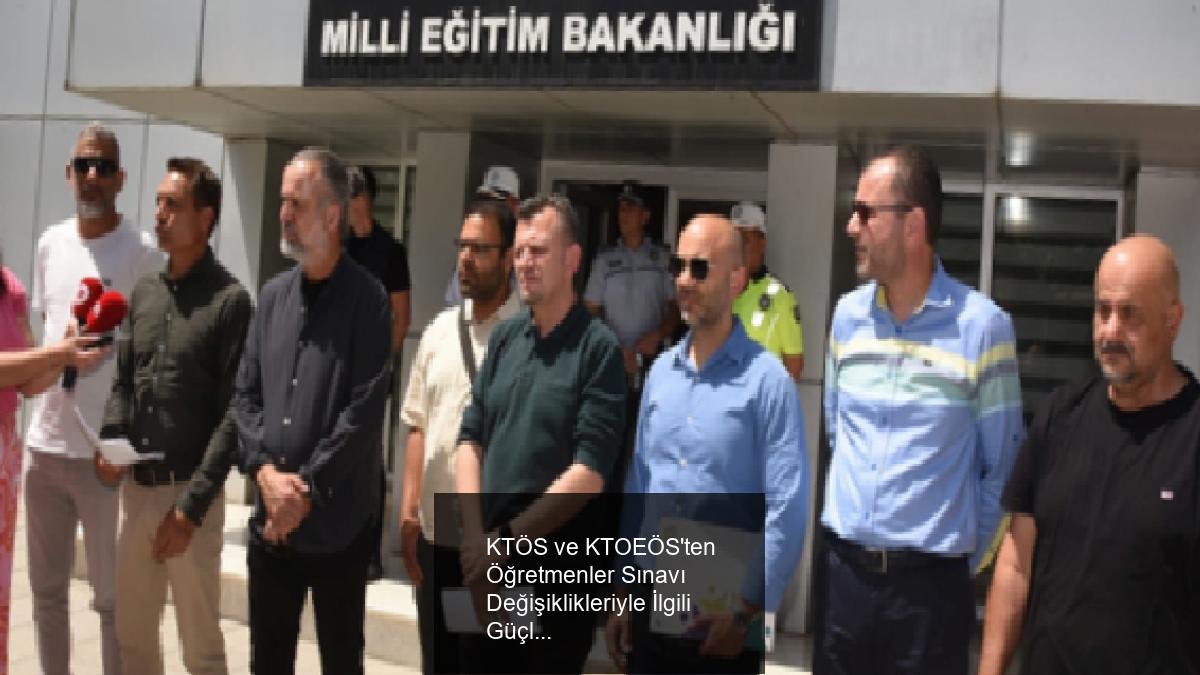 KTÖS ve KTOEÖS'ten Öğretmenler Sınavı Değişiklikleriyle İlgili Güçlü Basın Açıklaması