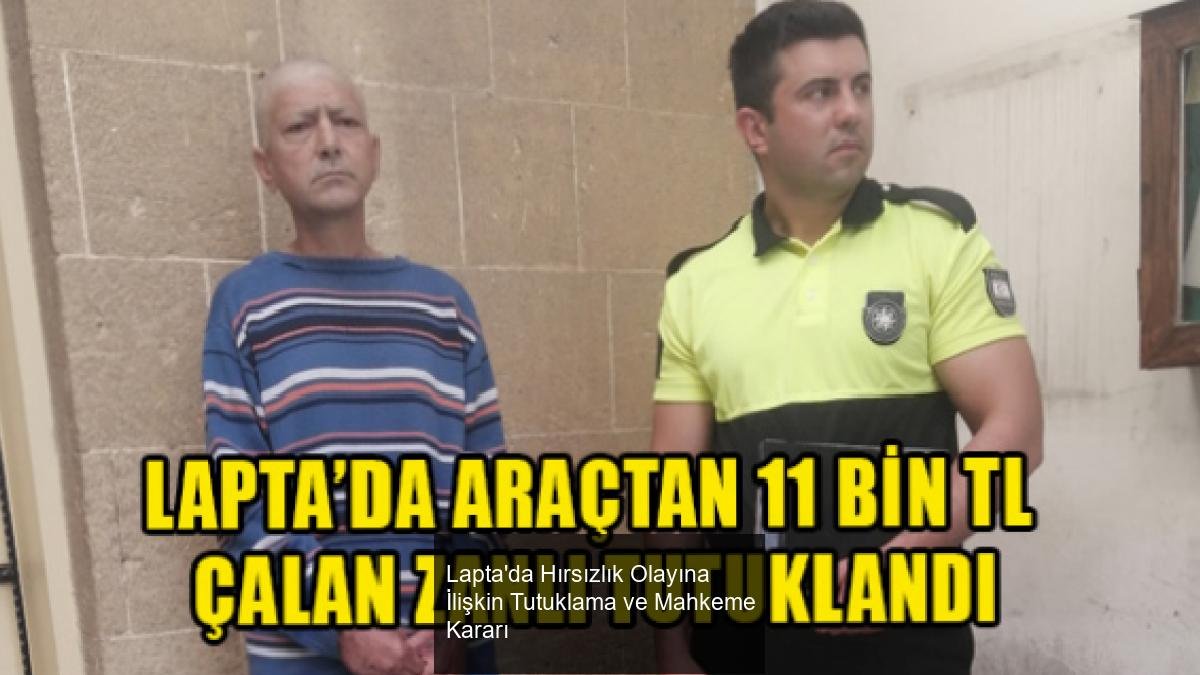 Lapta'da Hırsızlık Olayına İlişkin Tutuklama ve Mahkeme Kararı