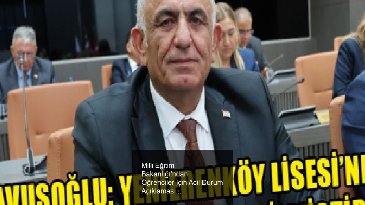 Milli Eğitim Bakanlığı’ndan Öğrenciler İçin Acil Durum Açıklaması