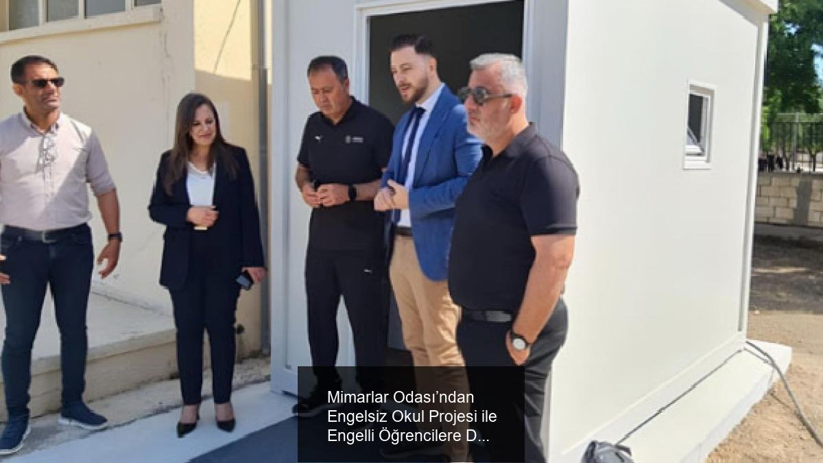 Mimarlar Odası’ndan Engelsiz Okul Projesi ile Engelli Öğrencilere Destek