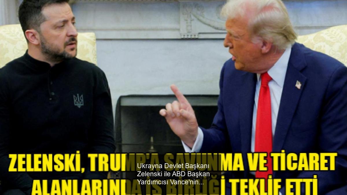Ukrayna Devlet Başkanı Zelenski ile ABD Başkan Yardımcısı Vance'nin Vatikan Görüşmesi