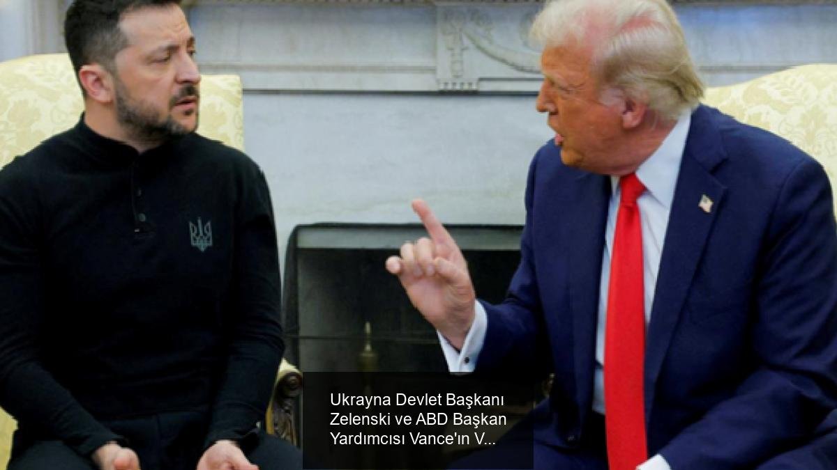 Ukrayna Devlet Başkanı Zelenski ve ABD Başkan Yardımcısı Vance'ın Vatikan Görüşmesi